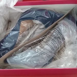 Brand New Denim heels